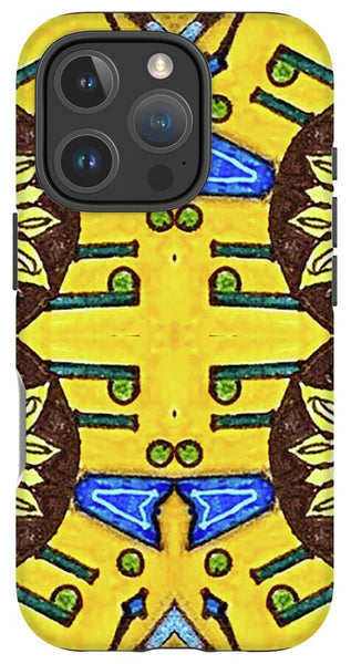 Flower Doodle Drawing II - Phone Case
