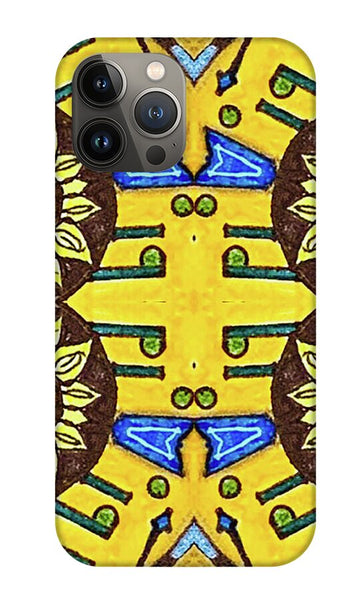 Flower Doodle Drawing II - Phone Case