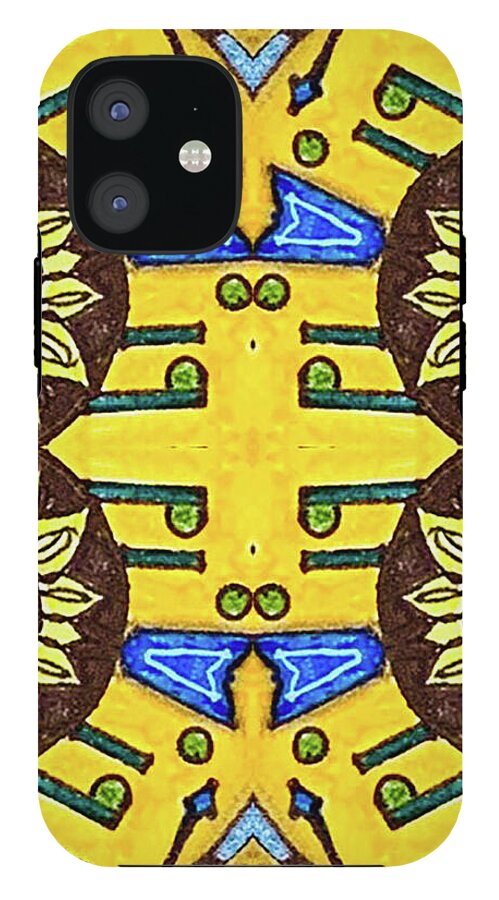 Flower Doodle Drawing II - Phone Case