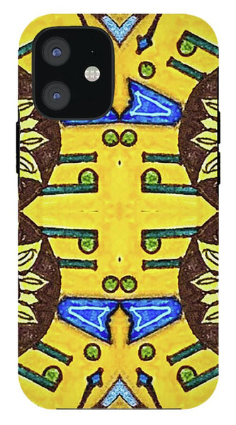 Flower Doodle Drawing II - Phone Case