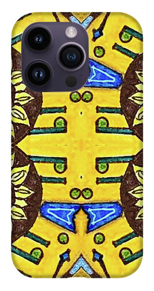 Flower Doodle Drawing II - Phone Case