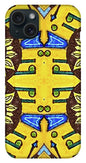 Flower Doodle Drawing II - Phone Case