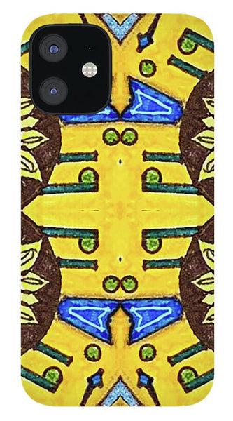 Flower Doodle Drawing II - Phone Case