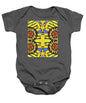 Flower Doodle Drawing II - Baby Onesie