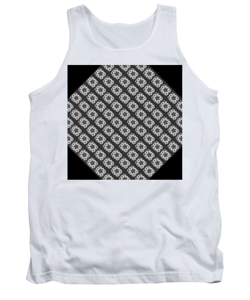 Flower Doodle Pattern I - Tank Top