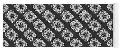 Flower Doodle Pattern I - Yoga Mat