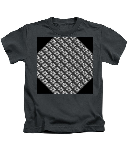 Flower Doodle Pattern I - Kids T-Shirt