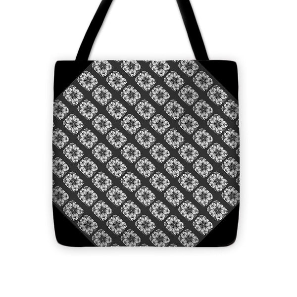 Flower Doodle Pattern I - Tote Bag
