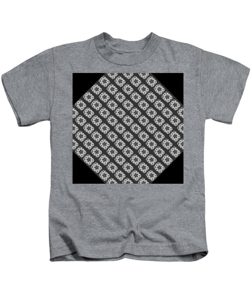 Flower Doodle Pattern I - Kids T-Shirt