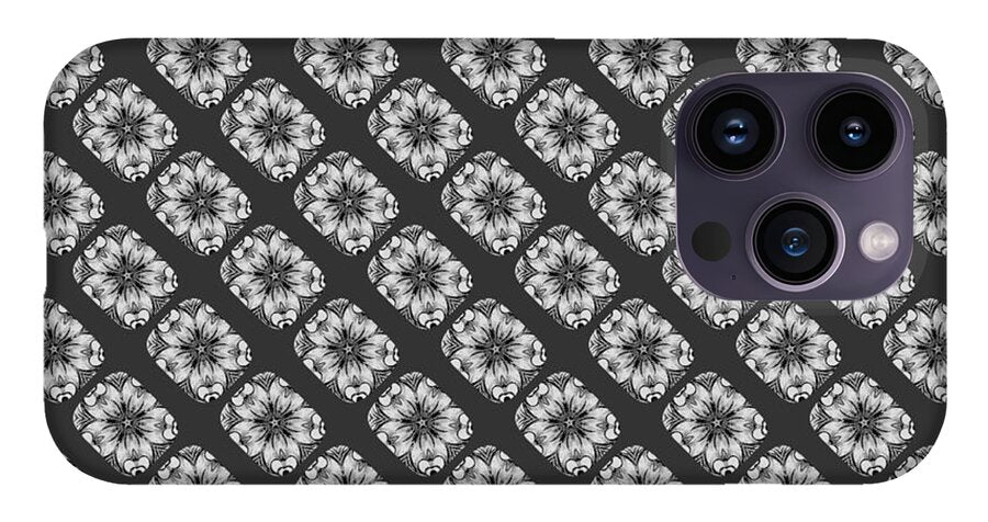Flower Doodle Pattern I - Phone Case