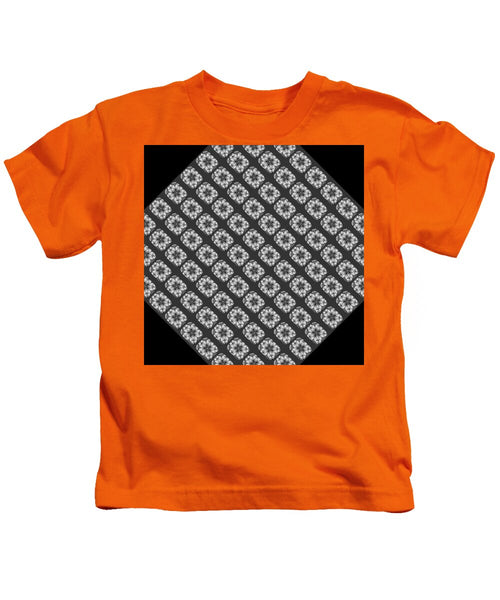 Flower Doodle Pattern I - Kids T-Shirt