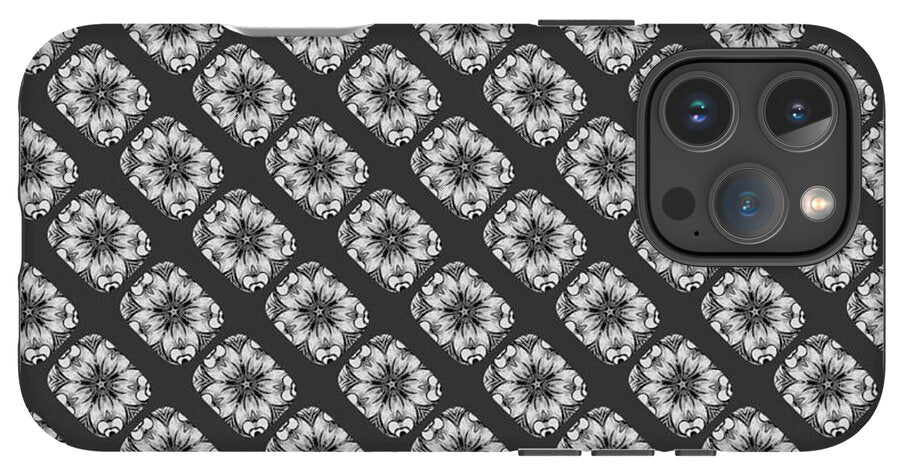 Flower Doodle Pattern I - Phone Case