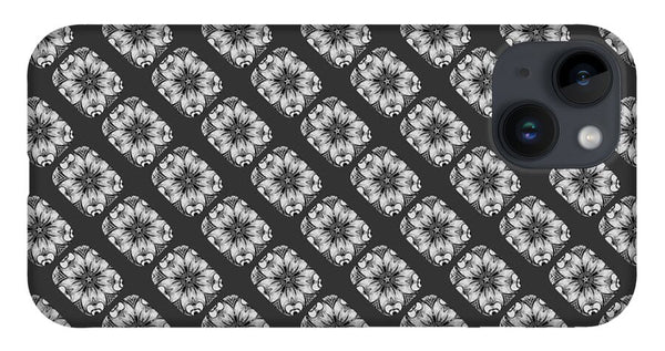 Flower Doodle Pattern I - Phone Case
