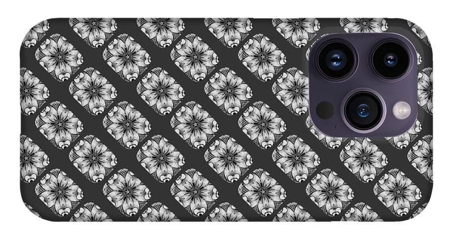 Flower Doodle Pattern I - Phone Case