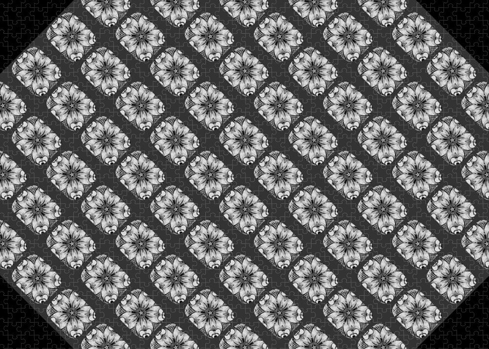 Flower Doodle Pattern I - Puzzle
