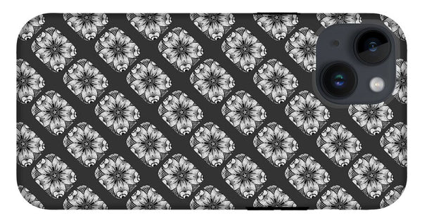 Flower Doodle Pattern I - Phone Case