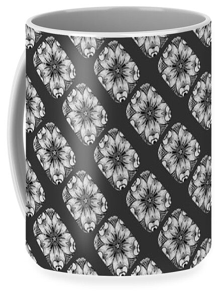Flower Doodle Pattern I - Mug