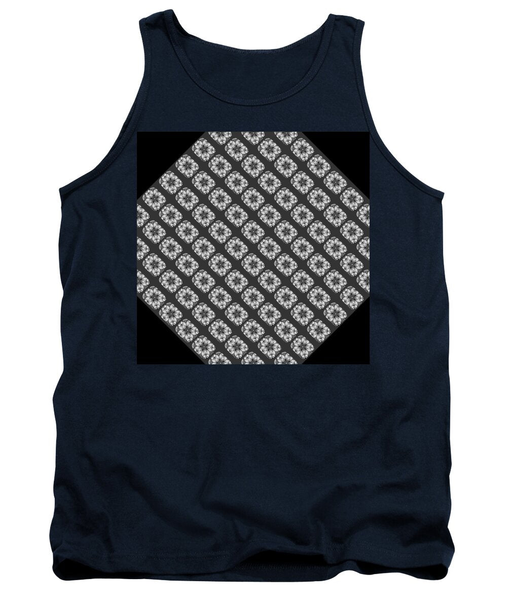 Flower Doodle Pattern I - Tank Top