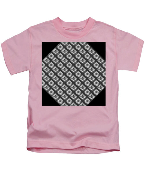 Flower Doodle Pattern I - Kids T-Shirt