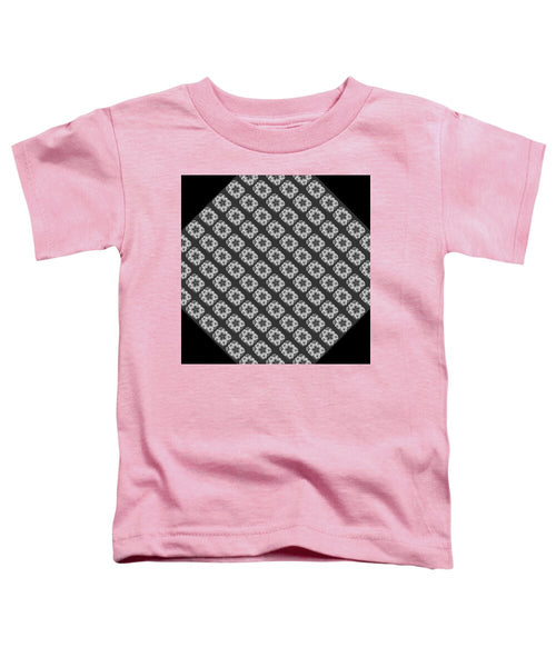 Flower Doodle Pattern I - Toddler T-Shirt