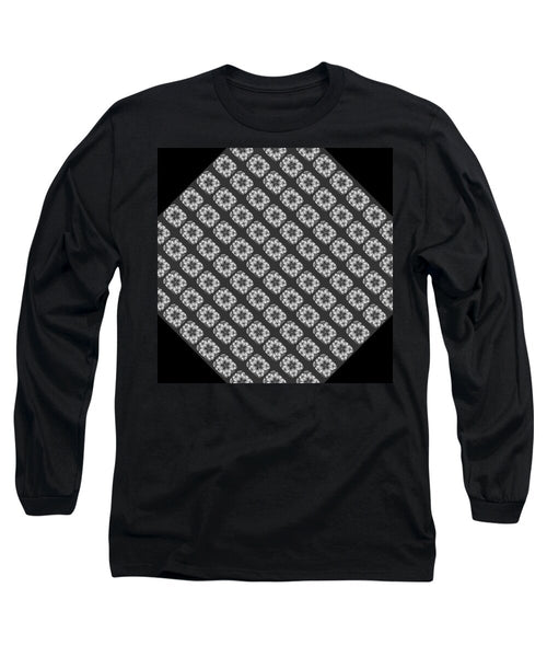 Flower Doodle Pattern I - Long Sleeve T-Shirt