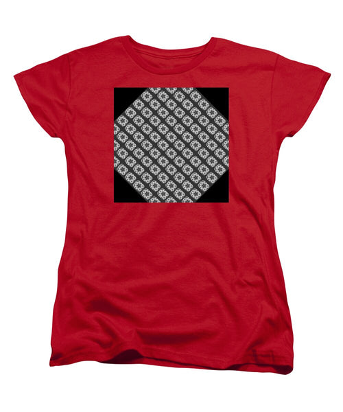 Flower Doodle Pattern I - Women's T-Shirt (Standard Fit)