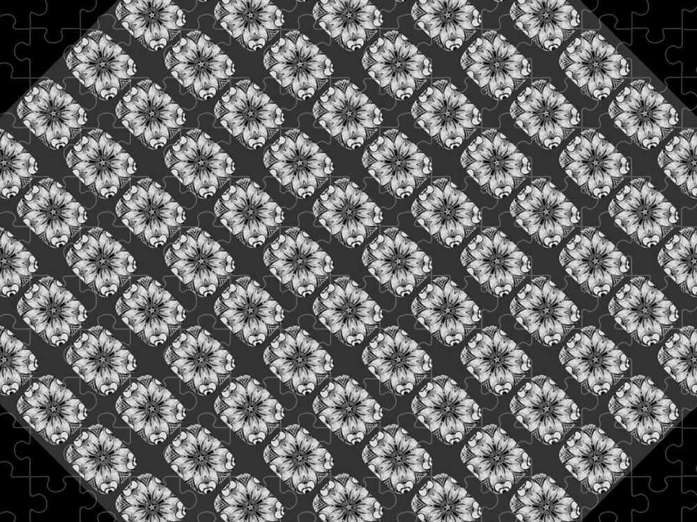 Flower Doodle Pattern I - Puzzle