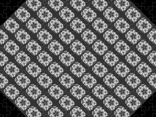 Flower Doodle Pattern I - Puzzle