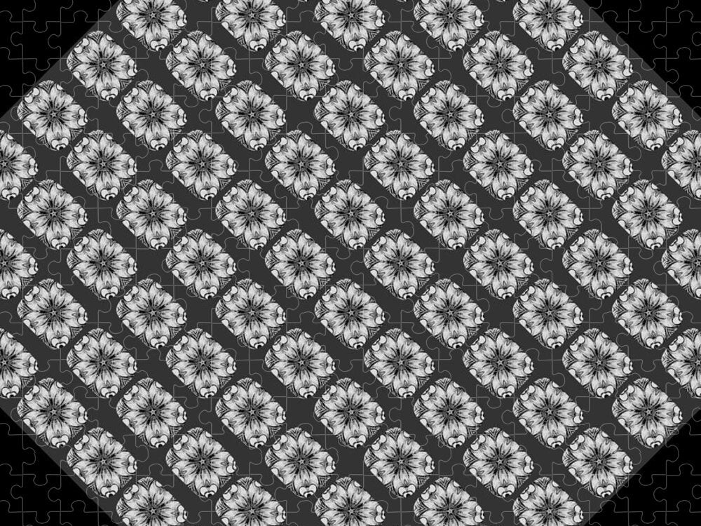 Flower Doodle Pattern I - Puzzle