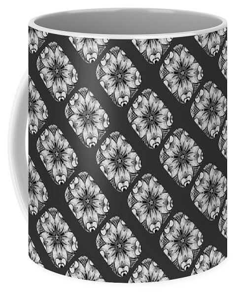 Flower Doodle Pattern I - Mug
