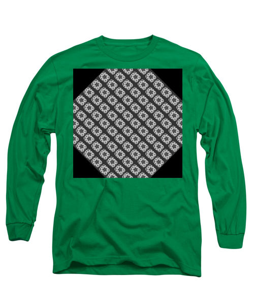 Flower Doodle Pattern I - Long Sleeve T-Shirt