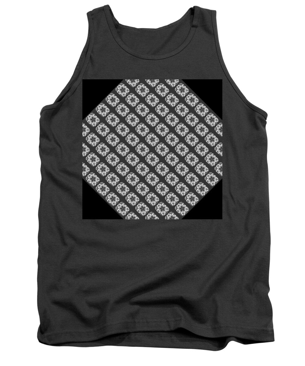 Flower Doodle Pattern I - Tank Top