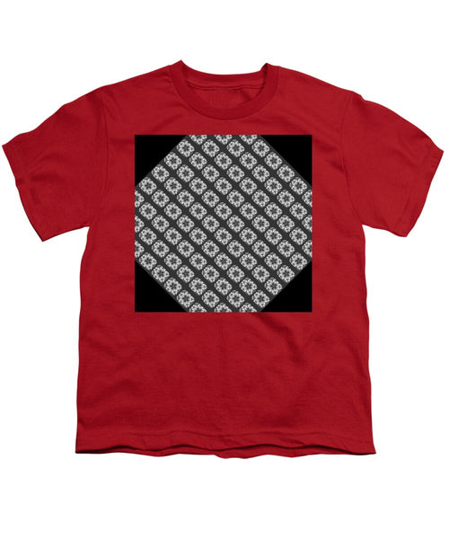 Flower Doodle Pattern I - Youth T-Shirt