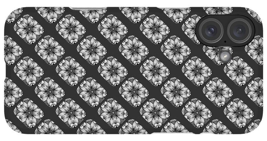Flower Doodle Pattern I - Phone Case