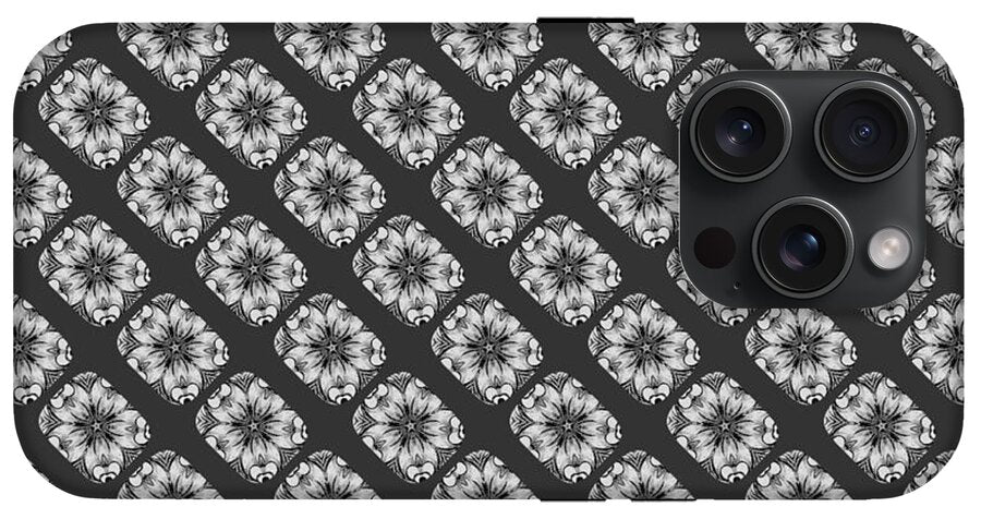 Flower Doodle Pattern I - Phone Case