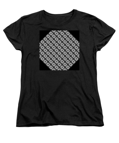 Flower Doodle Pattern I - Women's T-Shirt (Standard Fit)