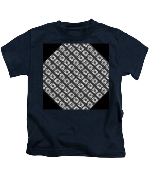 Flower Doodle Pattern I - Kids T-Shirt