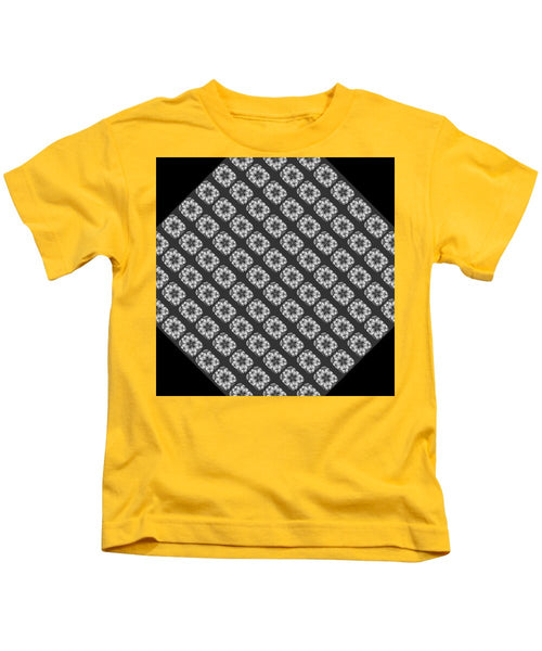 Flower Doodle Pattern I - Kids T-Shirt