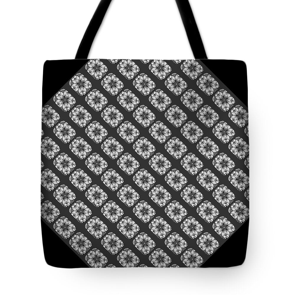 Flower Doodle Pattern I - Tote Bag