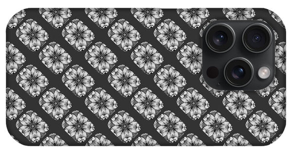 Flower Doodle Pattern I - Phone Case