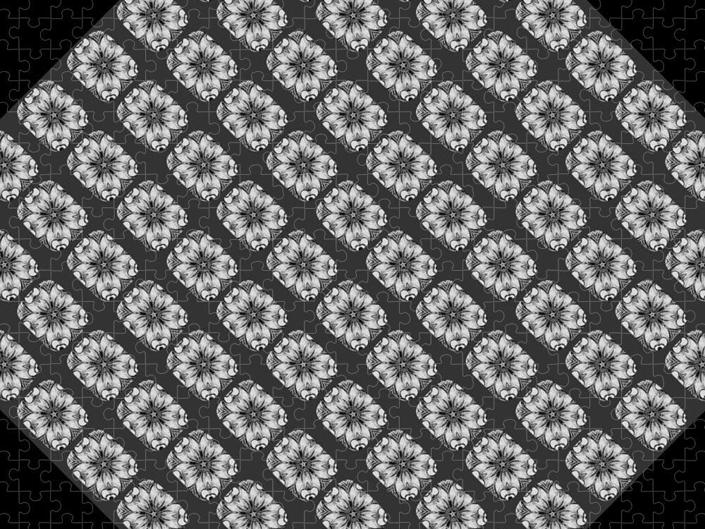 Flower Doodle Pattern I - Puzzle