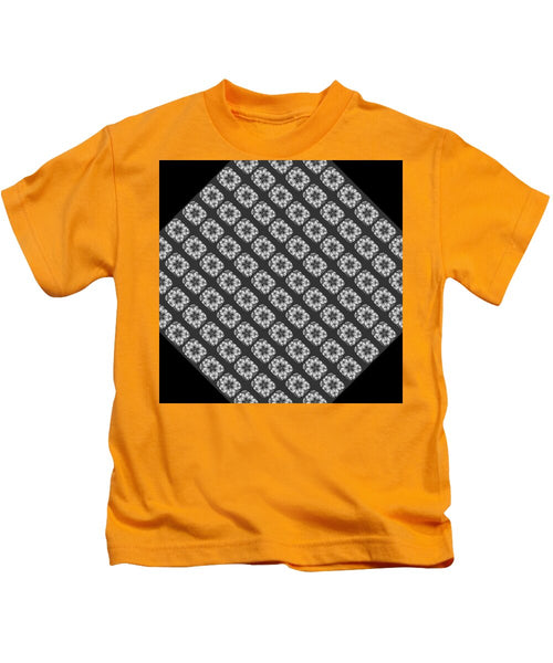 Flower Doodle Pattern I - Kids T-Shirt