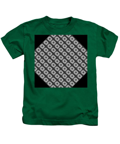 Flower Doodle Pattern I - Kids T-Shirt