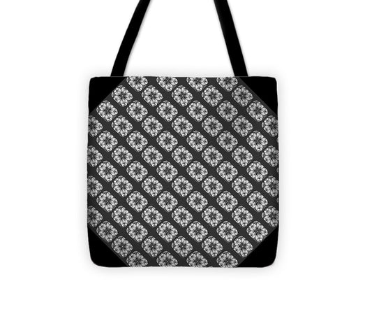 Flower Doodle Pattern I - Tote Bag
