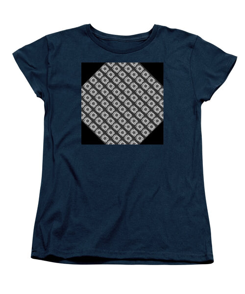 Flower Doodle Pattern I - Women's T-Shirt (Standard Fit)