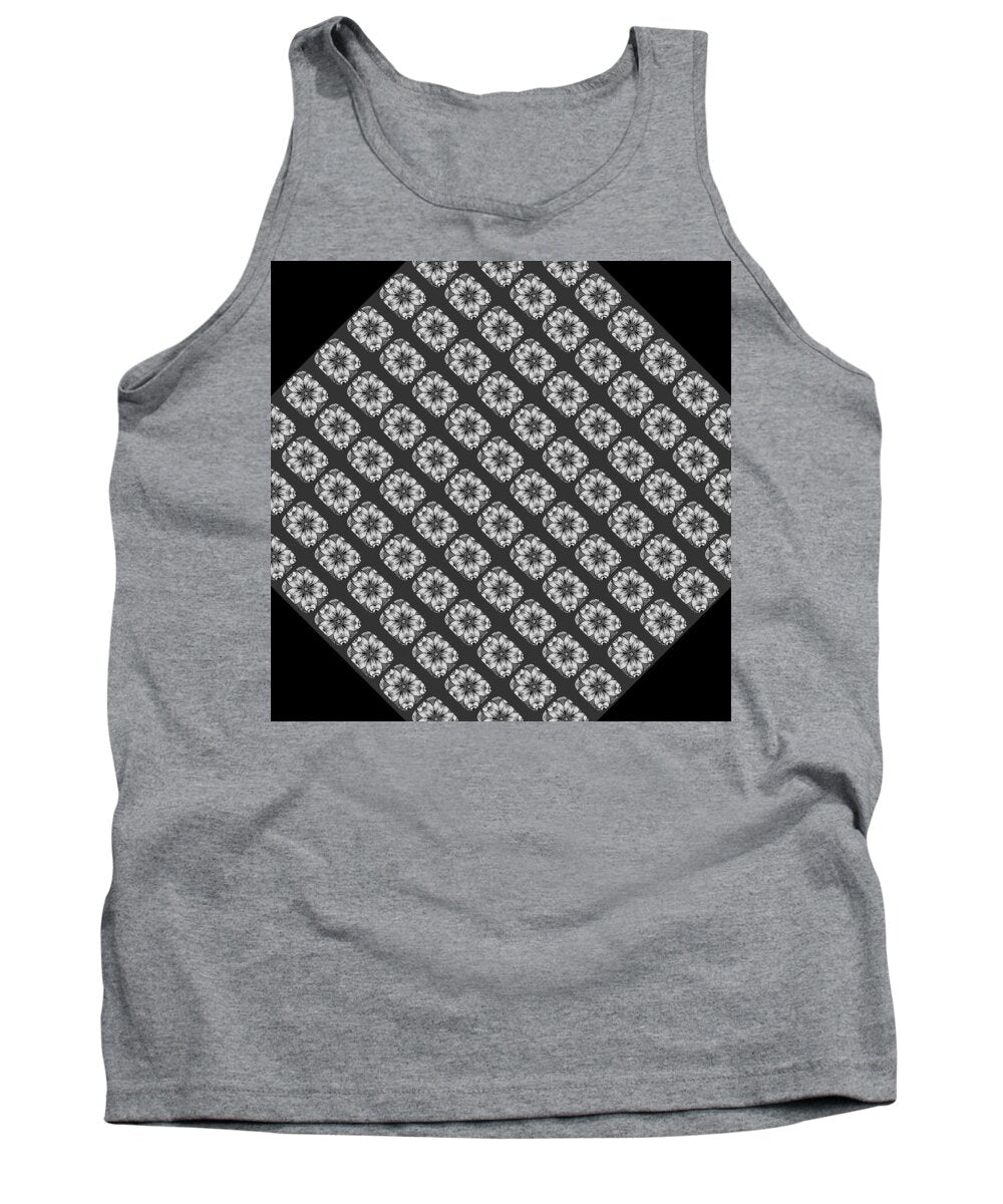 Flower Doodle Pattern I - Tank Top