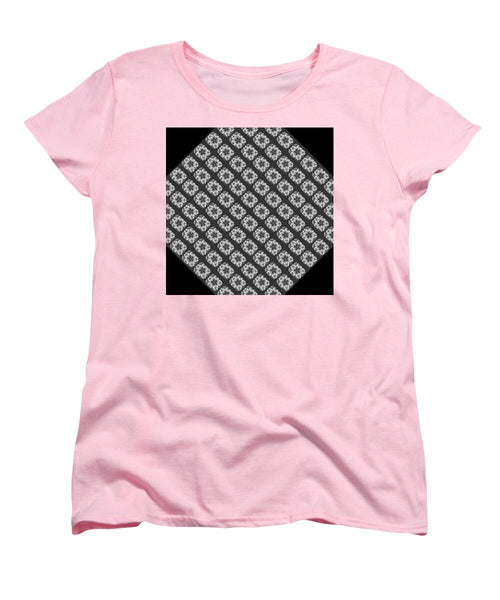 Flower Doodle Pattern I - Women's T-Shirt (Standard Fit)