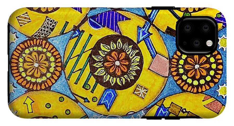 Flower Doodle  - Phone Case