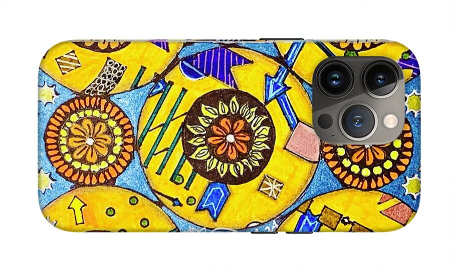 Flower Doodle  - Phone Case