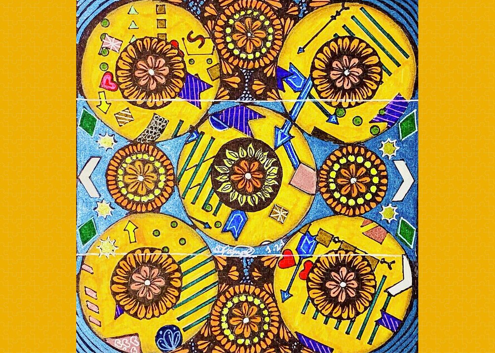 Flower Doodle  - Puzzle